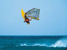 windsurfing